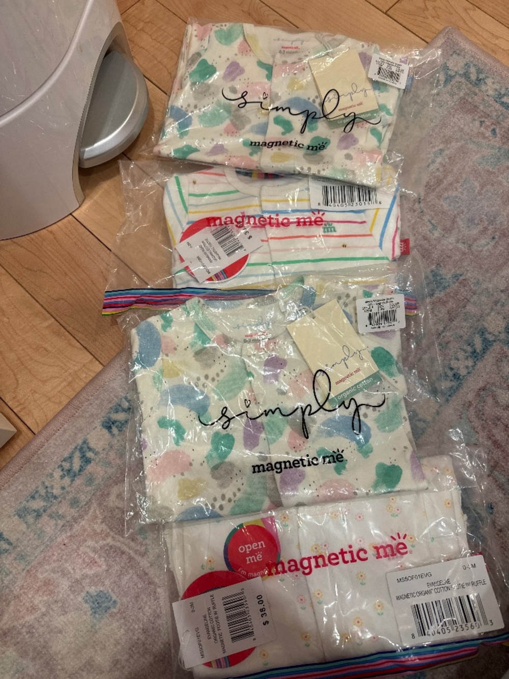 Magnetic Me - 4 pack (Girls) 0-3M